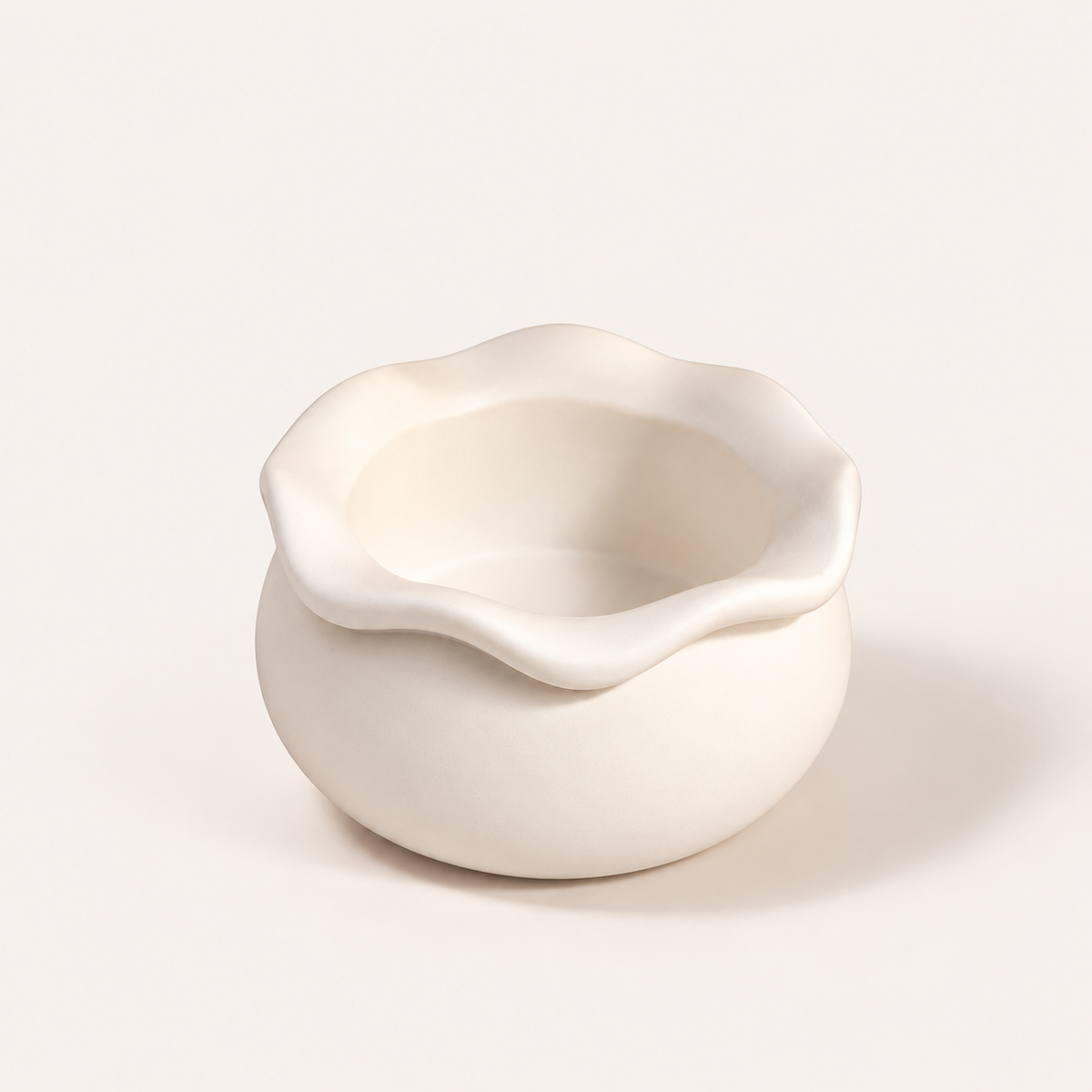 Cuenco Flora · Yeso artesanal